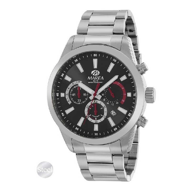 RELOJ MAREA CABALLERO STEEL CRONOGRAFO