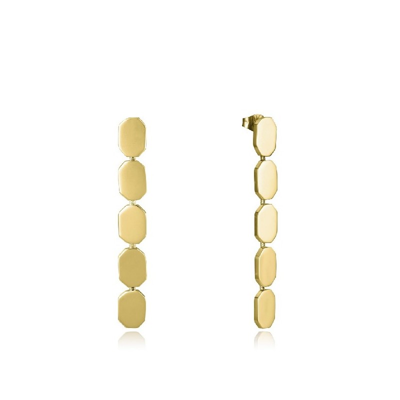 PEND ACERO IP DORADO PLACAS  SRA FN