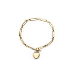 PULS ACERO IP DORADO CORAZON SRA FASHION