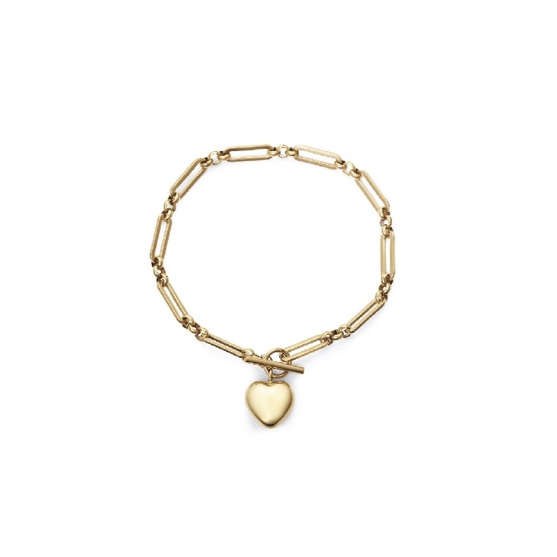PULS ACERO IP DORADO CORAZON SRA FASHION
