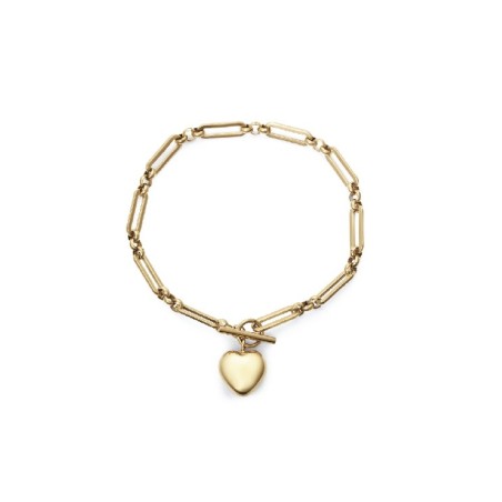 PULS ACERO IP DORADO CORAZON SRA FASHION