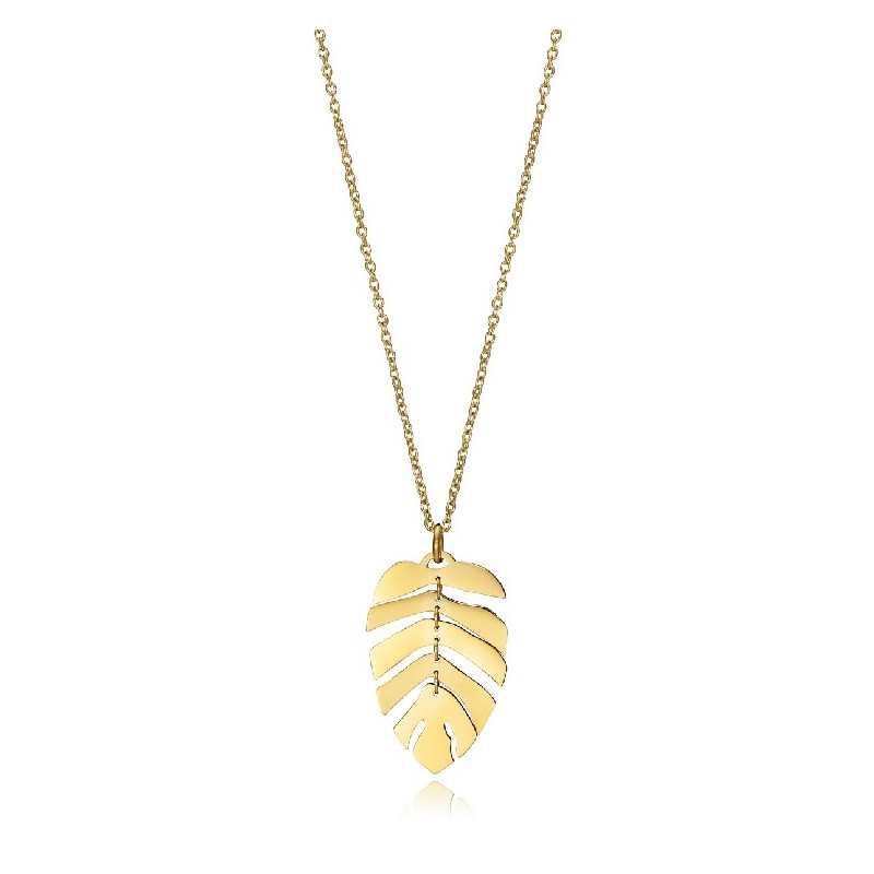 COLL ACERO DORADO HOJA ARTICULADA SRA FN