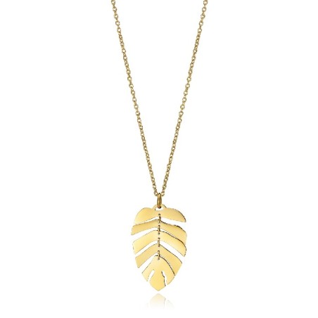 COLL ACERO DORADO HOJA ARTICULADA SRA FN