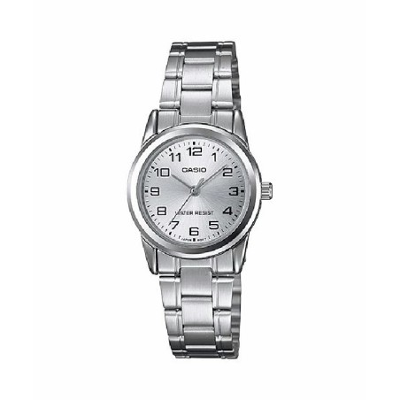 CASIO LTP-V001D-7B, MUJER, CADENA ACERO