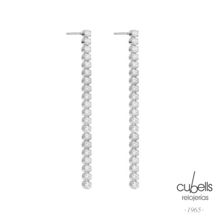 Pendientes largos Eunoia cristales rivie