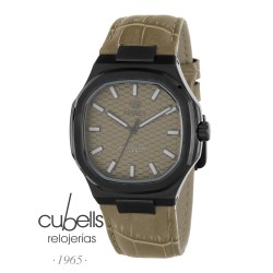 Reloj hombre marca MAREA beige