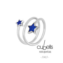 Anillo Muelle con Estrellas...