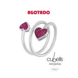 Anillo Muelle con Corazones...